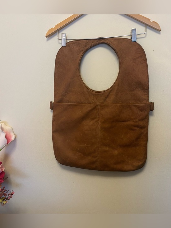 Arza design Handbags - ARZA NEW YOR LEATHER SHOULDER STYLE Audrey Large Messenger/Laptop Bag in Whiskey